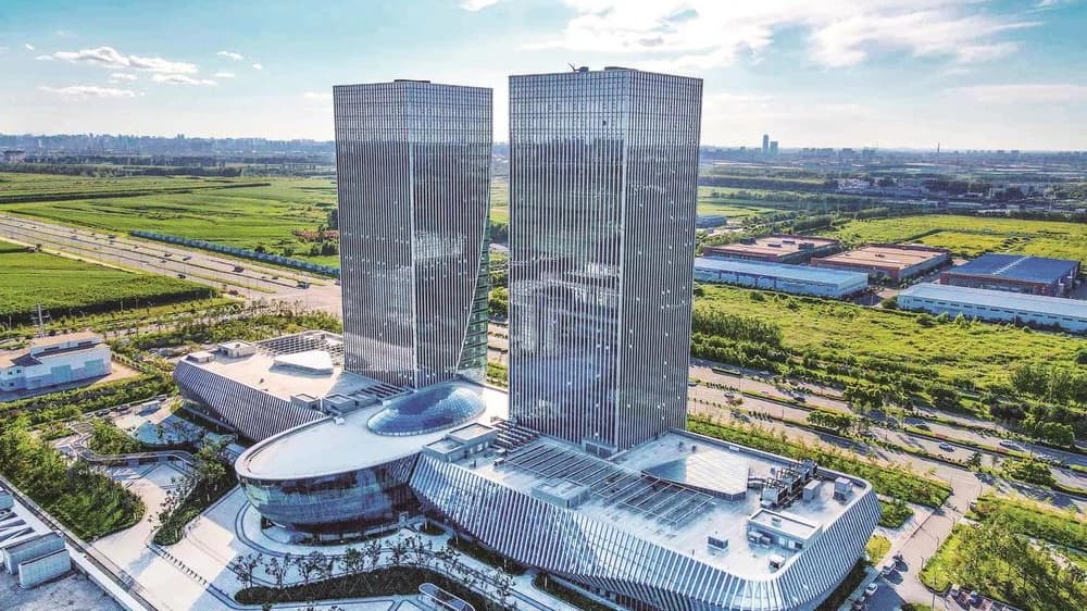 Aerial view of Changchun Xinglong Comprehensive Bonded Zone
